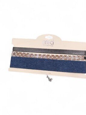 Mia Collection Navy Denim Choker